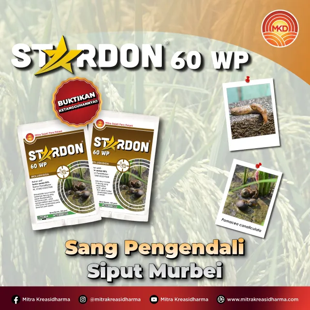 STARDON® 60 WP: SANG PENGENDALI SIPUT MURBEI