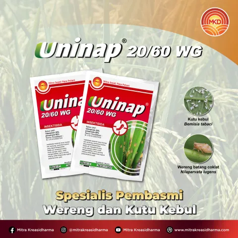 UNINAP® 20/60 WG: SPECIALIST FOR ERADICATION OF PLANTHOSPHORUS AND WHITEFLIES