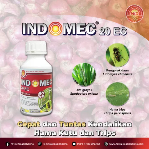 INDOMEC® 20 EC: QUICKLY AND COMPLETELY CONTROL PESTS OF FLEA AND THRIPS