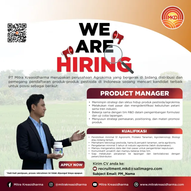 PT MITRA KREASIDHARMA IS OPENING PRODUCT MANAGER VACANCIES!
