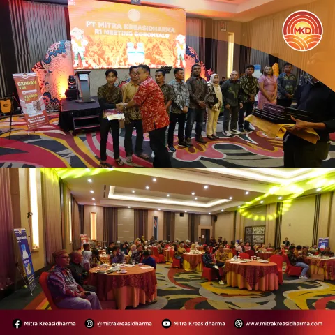 KIOS/R1 GATHERING PT MITRA KREASIDHARMA SULAWESI UTARA DI GORONTALO, APRESIASI KIOS TERBAIK