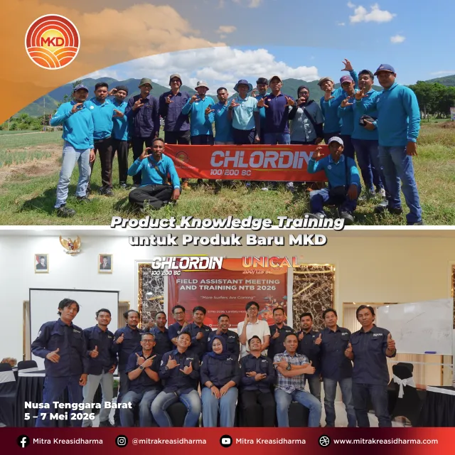 MKD Hadirkan Solusi Pertanian Adaptif melalui Training Product Knowledge di NTB