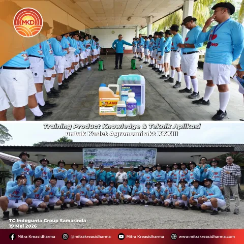 PT Mitra Kreasidharma Dukung Peningkatan Kompetensi Kadet Agronomi Indogunta Group