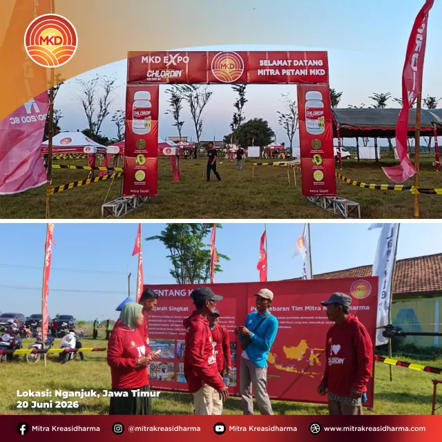 Kegiatan Peluncuran Produk Baru CHLORDIN® 100/200 SC di Nganjuk, Jawa Timur