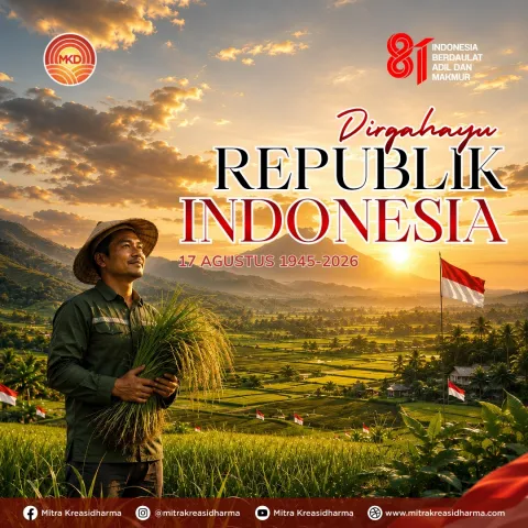 Happy 81st Independence Day of the Republic of Indonesia!