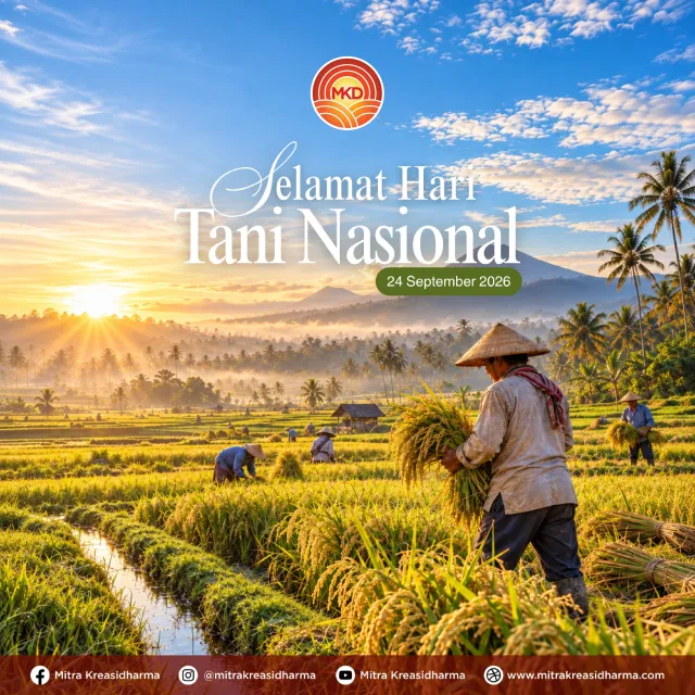 Selamat Hari Tani Nasional 2026